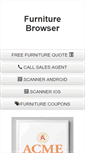 Mobile Screenshot of furniturebrowser.com